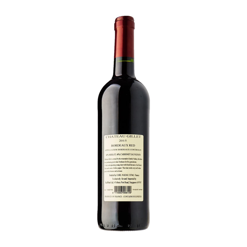 World's Cellar Chateau Gillet Bordeaux Red Wine