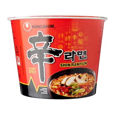 Nongshim Spicy Mushroom Shin Ramyun Bowl
